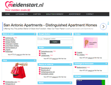 Tablet Screenshot of meidenstart.nl